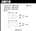 Hawk Performance HB119N.594 HP Plus Crossover Street/Motorsport Brake Pads