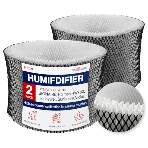 HWF62 Humidifier Replacement Wick Filter A for Bionaire Holmes Honeywell Sunbeam