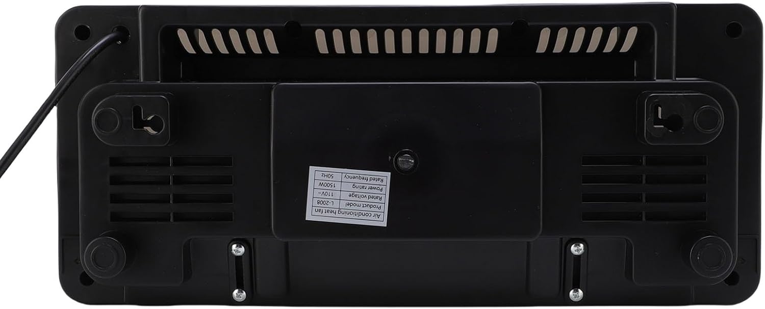 AUNMAS Electric Space Heater, Modern Minimalist Energy Efficient Small Wall Mount Heater with Remote Control for Office Home (US regulations 110V)