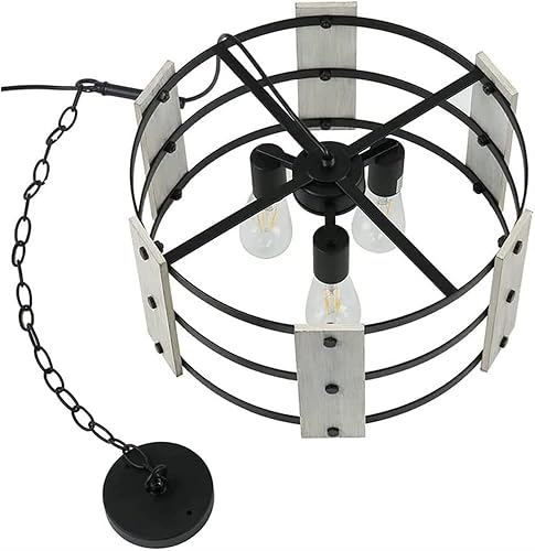 Miniatura 6 de Luces colgantes modernas lámpara de techo retro negro industrial creativo casa de campo comedor techo cadena geométrica cocina dormitorio sala