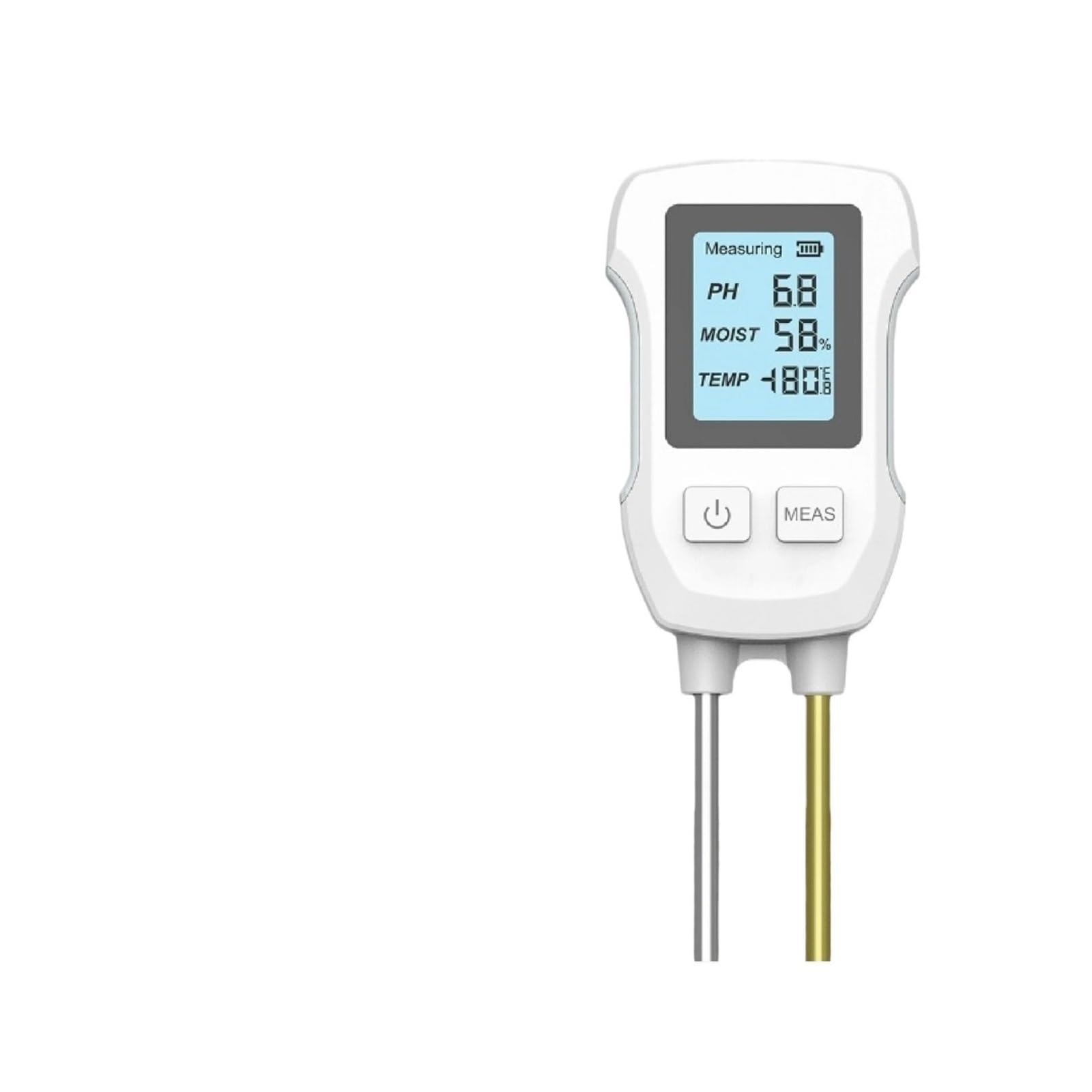 Genérico Testeur de Sol humidité PH température lumière Compteur fertilité Double sonde(3-in-1)