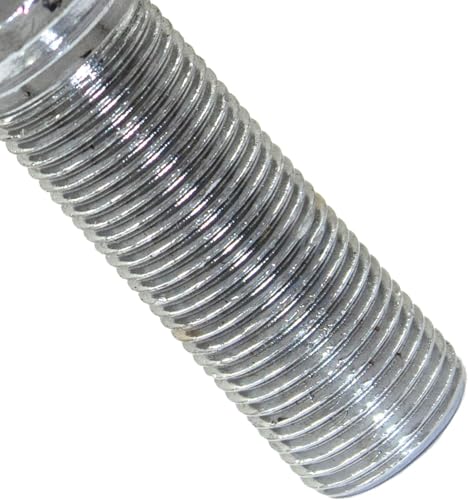 Image of Wheel Accessories Parts 20 Pcs M14 x 1.5 14 x 1.5 Acorn Seat Tuner Lug Bolt Tuner 28mm Thread Length Chrome Finish Alfa Romeo Gulia Stelvio | Volvo S60 S90 V60 XC40 XC60 XC70 XC90