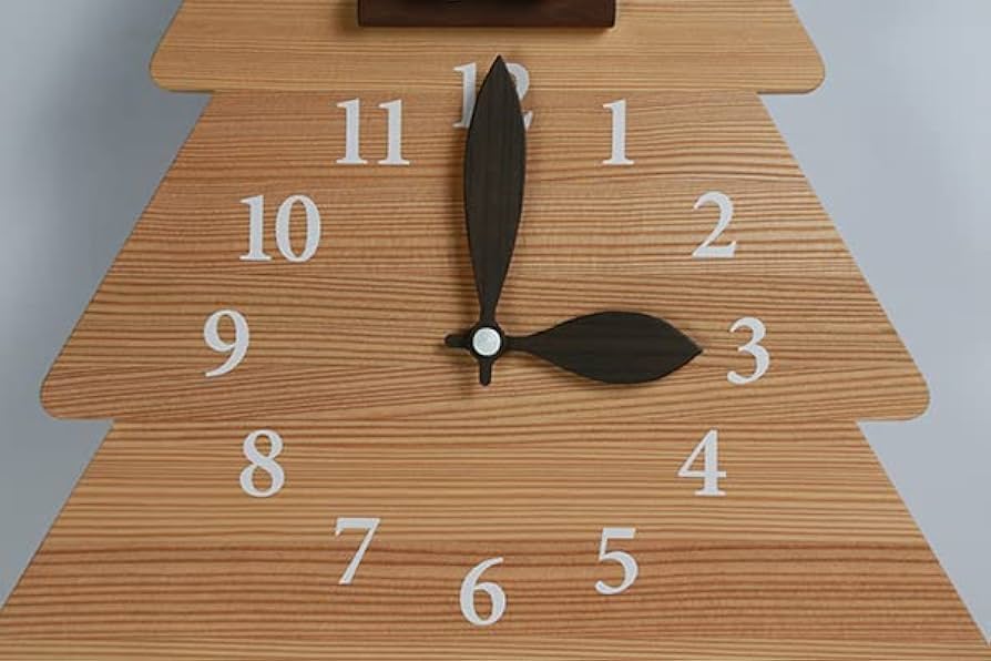 美品！長野の時計工房／キコリ・デザイン研究所の六角森のフクロウ時計／4万円 美品！長野の時計工房／キコリ・デザイン研究所の六角森の