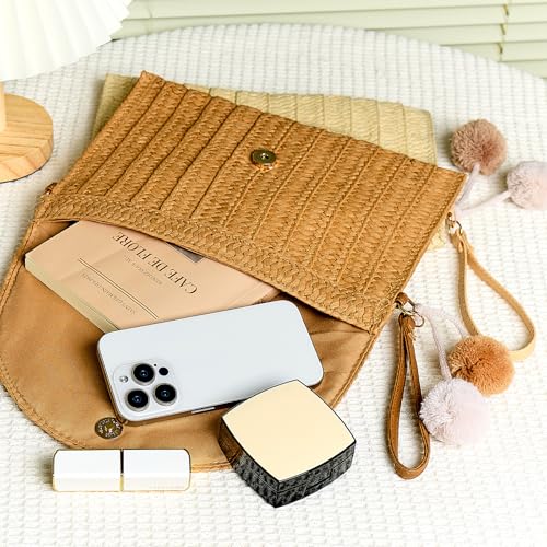 Customized Bride Gift Straw Shoulder Bag with Name4