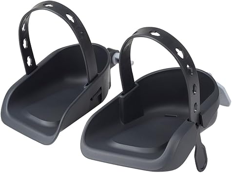 BOBIKE 8015300366 - Replacement footrest Bobike for Evolve maxi child bicycle seat in colour Bobike grey