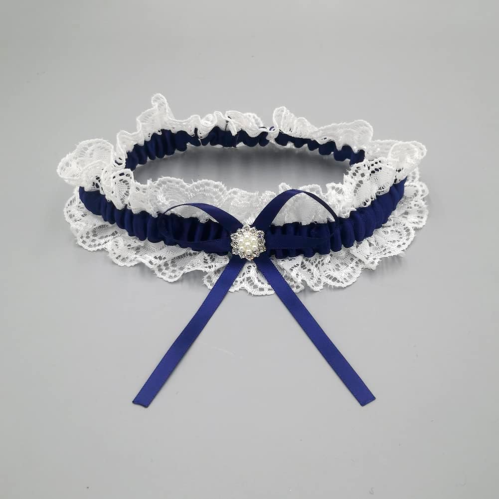 Bridal Garters For Bride White Lace Women Wedding Bridal Garter Belt Set Leg Prom Garters