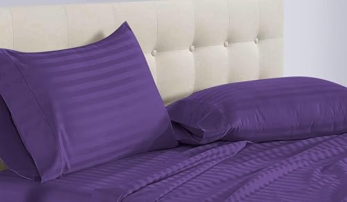 Miniatura 3 de Juego de sábanas y fundas de almohada de 1500 hilos con calidad de hotel de lujo sábanas y fundas de almohada ultra suaves transpirables y