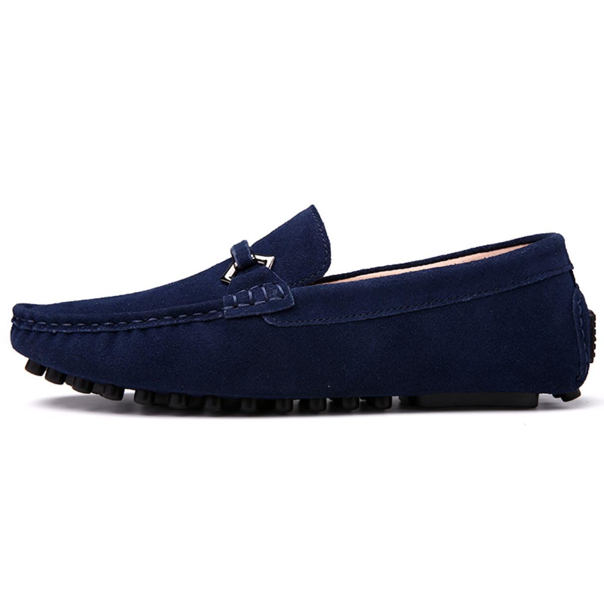 Mocasines Classic Masculinos Zapatos de conducción Flat Slippers Penny Moafers Suaves Comfort Zapatos de Barco