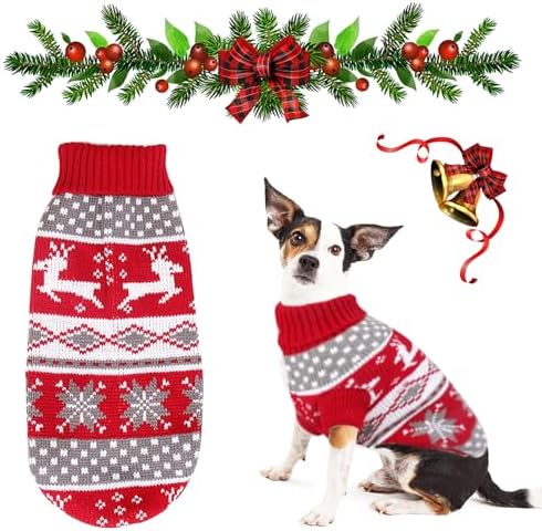 Maglioncino Per Cane A Righe - PetSmiler Taglia Piccola/Media - Cotone E Spandex Per Chihuahua, Bulldog Francese - Foto 4