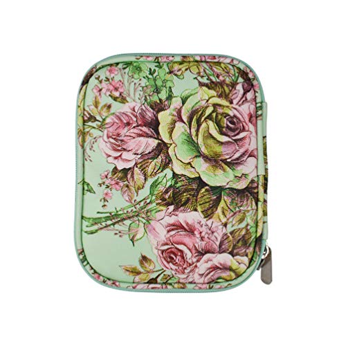 Exceart Knitting Needles Case Travel Organizer Storage Bag for Circular Needles and Other Accessories