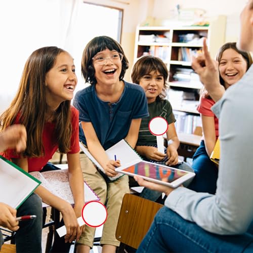 6 marcadores para pizarra blanca portátiles para aula miniatura 7