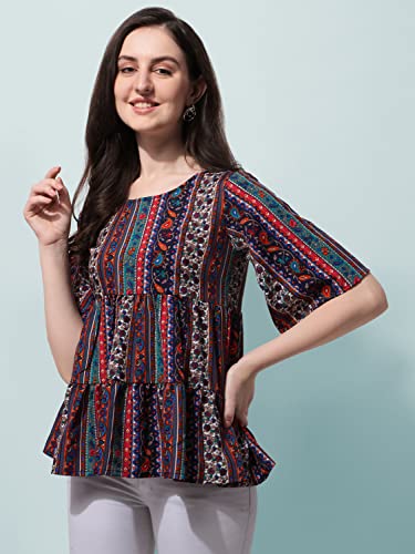 Image of OOMPH! Women's Polyester Regular Fit Shirt