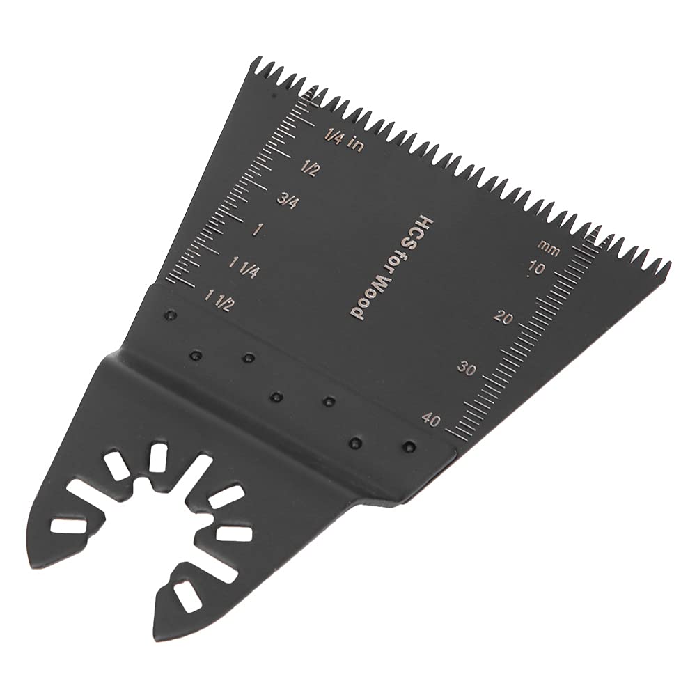 Cuchillas de Sierra Oscilante, Juego de 10 Piezas de Cuchilla Multifunción, 65mm, Accesorios de Herramientas Oscilantes Multitool para Cortar Metal Suave, Madera, Plástico