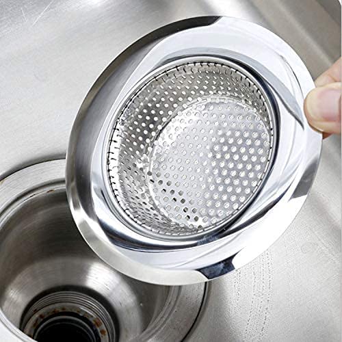 See full amazon price history chart for MTR Stainless Steel Sink/Wash Basin Drain Heavy-Duty Heavy-Duty Sink Strainer Kitchen Drain Basin Basket Filter Stopper Sink Drainer (Jali) 4" inch 10cm MTR Stainless Steel Sink/Wash Basin Drain Heavy-Duty Heavy-Duty Sink Strainer Kitchen Drain Basin Basket Filter Stopper Sink Drainer (Jali) 4" inch 10cm (B0BPHCXBDR) Amazon Price History, Amazon Price Tracker