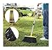 Heavy-Duty Broom Outdoor for Courtyard Garage Lobby Mall Market Floor Kitchen Room Office Pet Hair Rubbish Cleaning(Silver)