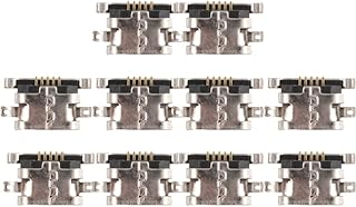 HONGYAN Peças de substituição de telefone celular 10 PCS Charge Porta Connector para Xiaomi Redmi 6 Pro/Redmi Nota 4 / Redmi Nota 4x / Redmi 4 Prime Acessórios telefônicos