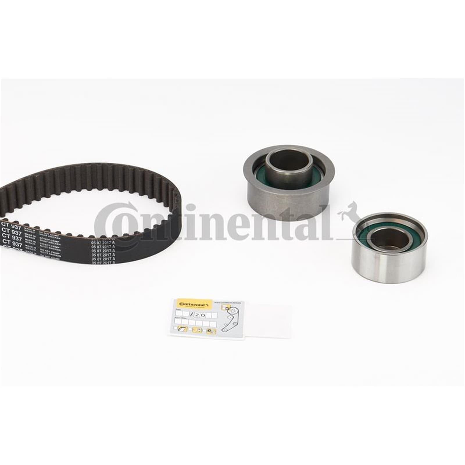 CONTITECH Kit cinghia di distribuzione CT937K1 N° denti: 113 25mm Compatibilità con HYUNDAI TUCSON JM, KIA SPORTAGE JE, KM