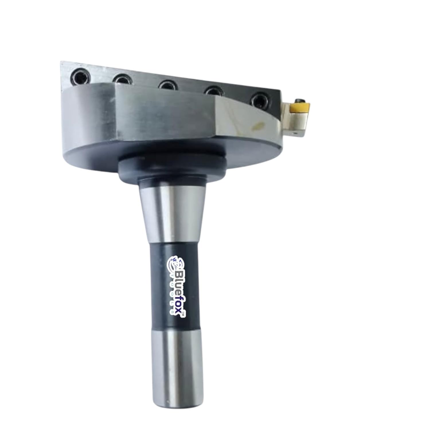 Fly Cutter 100mm with R8 Arbor – Complete Fly Cutter Set with 1/2" x 1/2" x 4" Carbide-Tipped Lathe Tool | Precision Facing Tool for Milling Machines, Alloy Heads & Metalworking