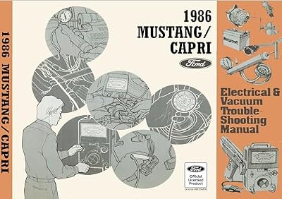 1986 Mustang/Capri Electrical & Vacuum Trouble-Shooting Manual (EVTM)