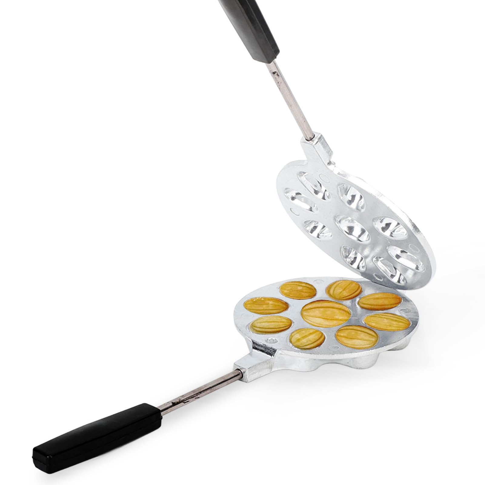 Yunir Walnut Cookie Mould, Орешница Russian, Oreshki Maker, Versatile Oreshki Oven Cookies Maker, Pastry Baking Tool for Making Nut Cakes, Waffles, Cookies