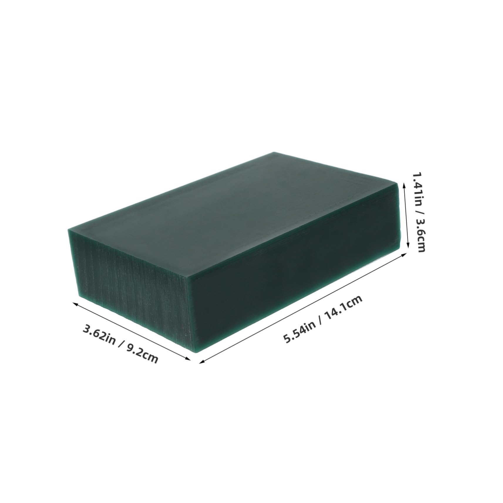 NUOBESTY Bloc de Cire à Sculpter pour Bijoux, Modelage de Pendentifs, Vert