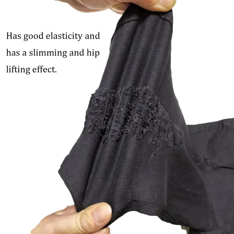 Andongnywell High Waisted Skinny Jeans for Women - Ripped,Distressed Jeans Stretchy Jegging Denim Pants4