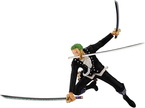 Figura de Ichibansho – Una pieza – Roronoa Zoro (película roja), estatua coleccionable de Bandai Spirits