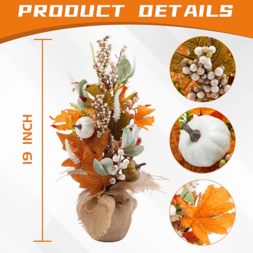 Image of Fall Wreath Table Tree Autumn Wreaths Thanksgiving Decorations