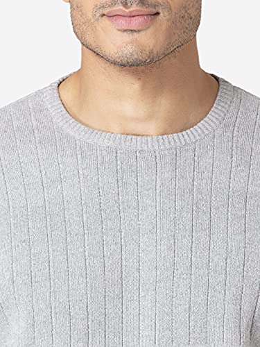 Image of Allen Cooper Solid Sweater for Men