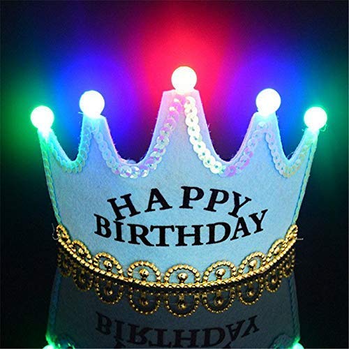 See full amazon price history chart for Ihs online Happy Birthday Party Rave Kids Tiara Costume Accessory Light up Flashing LED Princess Crown Hairband Hair Hoop Headband - Happy Birthday ... (Blue) Ihs online Happy Birthday Party Rave Kids Tiara Costume Accessory Light up Flashing LED Princess Crown Hairband Hair Hoop Headband - Happy Birthday ... (Blue) (B0BNY1D73C) Amazon Price History, Amazon Price Tracker