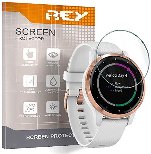 7X Protector de Pantalla para Garmin VIVOACTIVE 4 45mm, Reloj SmartWatch