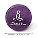 Hand Therapy Stress Ball - Perfect for Anxiety, Stress Relief and Hand Strengthening (Purple)