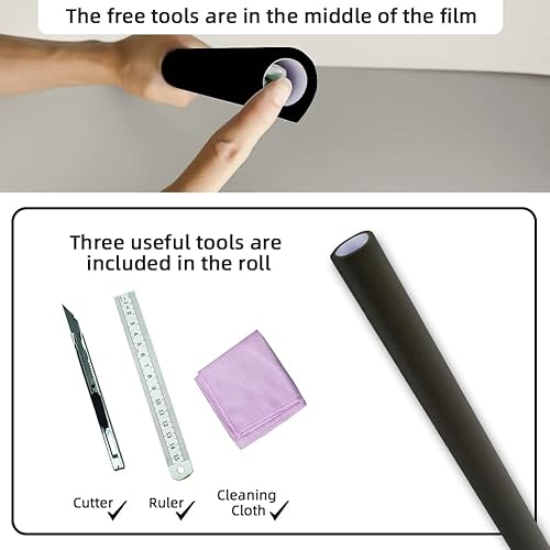 Miniatura 7 de DARUITE Película decorativa de privacidad para ventana, diseño de flores de luz y sombra, película esmerilada de arcoíris para ventana, anti-UV,