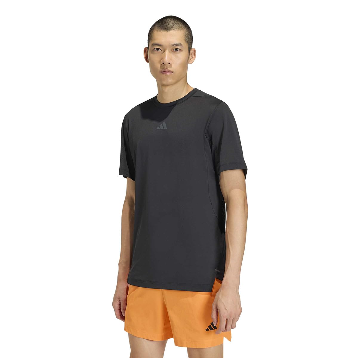 adidas Men's D4T Essentials Shirt, Black, S