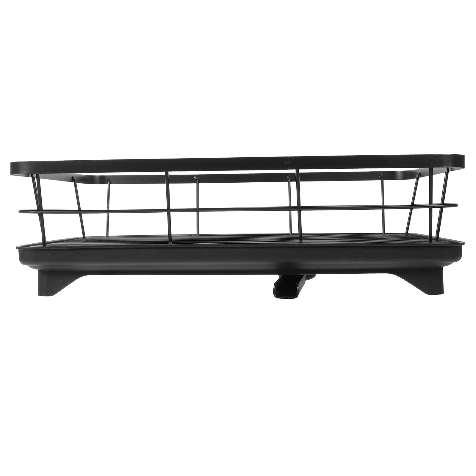 Escurreplatos de 60cm fácil de limpiar, tendedero de hierro moderno para platos en encimera