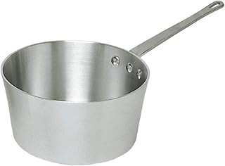 Update International Aluminum Sauce Pan 7 Qt.,Silver