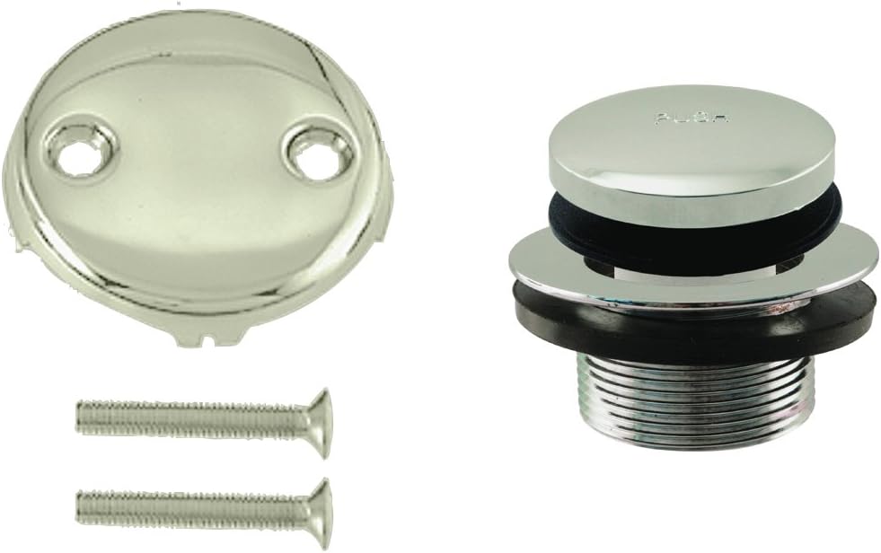 Exсluѕіvе Dіѕсоunt 70% Prісе Westbrass 7931817-DC-05 18 Tip-Toe Drain Trim with 2-Hole Overflow Faceplate & Direct Connect Shoe Outlet, Polished Nickel, , Twist & Close Drain 🛒 Flаѕh Sаlе Westbrass 7931817-DC-05 18 Tip-Toe Drain Trim with 2-Hole Overflow Faceplate & Direct Connect Shoe Outlet, Polished Nickel, , Twist & Close Drain