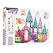Magna-Tiles Castle DLX 48-Piece Magnetic Construction Set, The Original Magnetic Building Brand