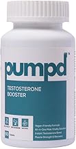 PUMPD Natural Testosterone Supplement for Men | Enhances Strength, Stamina & Muscle Growth | Supports Energy & Performance | With Shilajit, Ashwagandha, Safed Musli, Gokhru | 60 Tablets