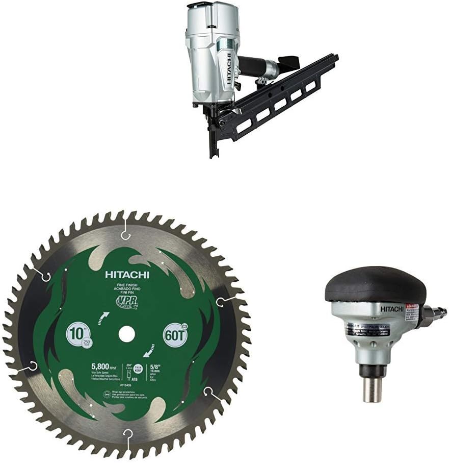 Hitachi NR83A5(S) 31/4" Plastic Collated Framing Nailer w/out depth