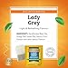 Twinings Decaffeinated Lady Grey Black Tea Individually Wrapped Bags, 100 Count (Pack of 1), Orange Peel & Lemon Peel, Fresh and Uplifting, Caffeinated, Enjoy Hot or Iced, 100 Teabags