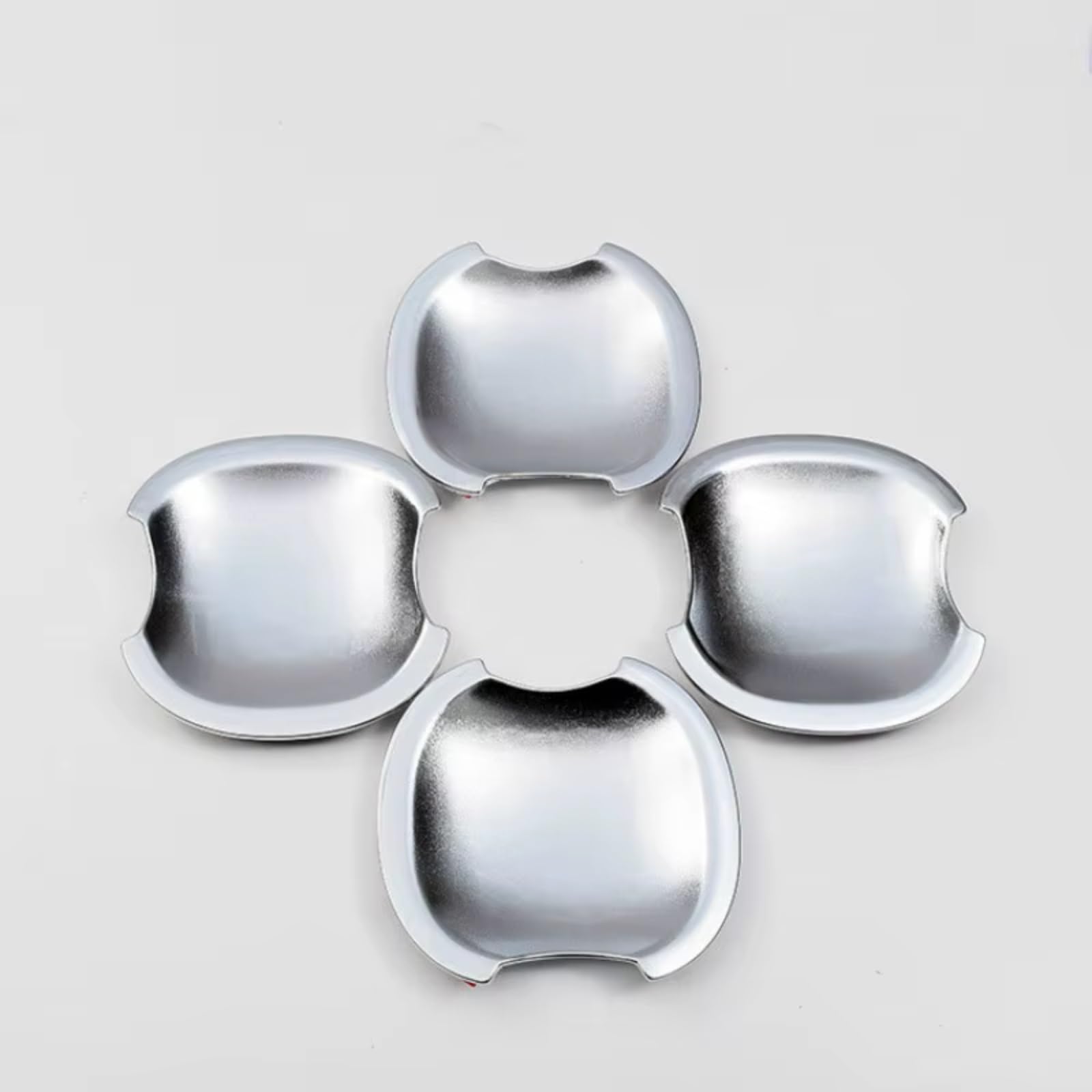 Qdzvalumv Bowl Car Door Handles Cover Shell Compatible With Nissan For Qashqai J10 2007-2013 Car Exterior Door Handle Shell Outer Cover Stickers Styling Accessories(Bowl)