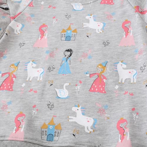 Image of Hongshilian Unisex Kids Cute Cartoon Cotton Sweater Shirt
