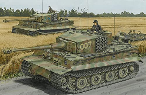 ドラゴン 1/35 第二次世界大戦 ドイツ軍 ティーガーI 後期生産型 ヴィットマン ラスト タイガー マジックトラック付 プラモデル DR6800MTのサムネイル