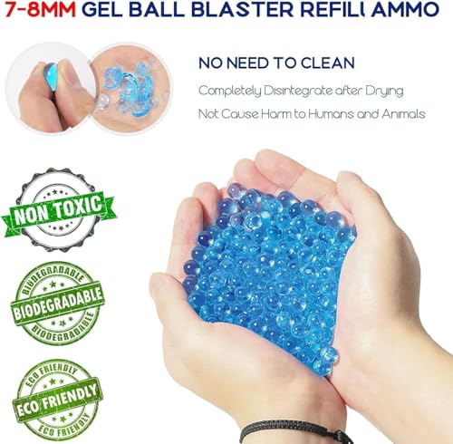 Image of SUPER TOY 10,000 Gel Blaster Gun Ammo Refills for Kids Boys Age 10+ Years & Above