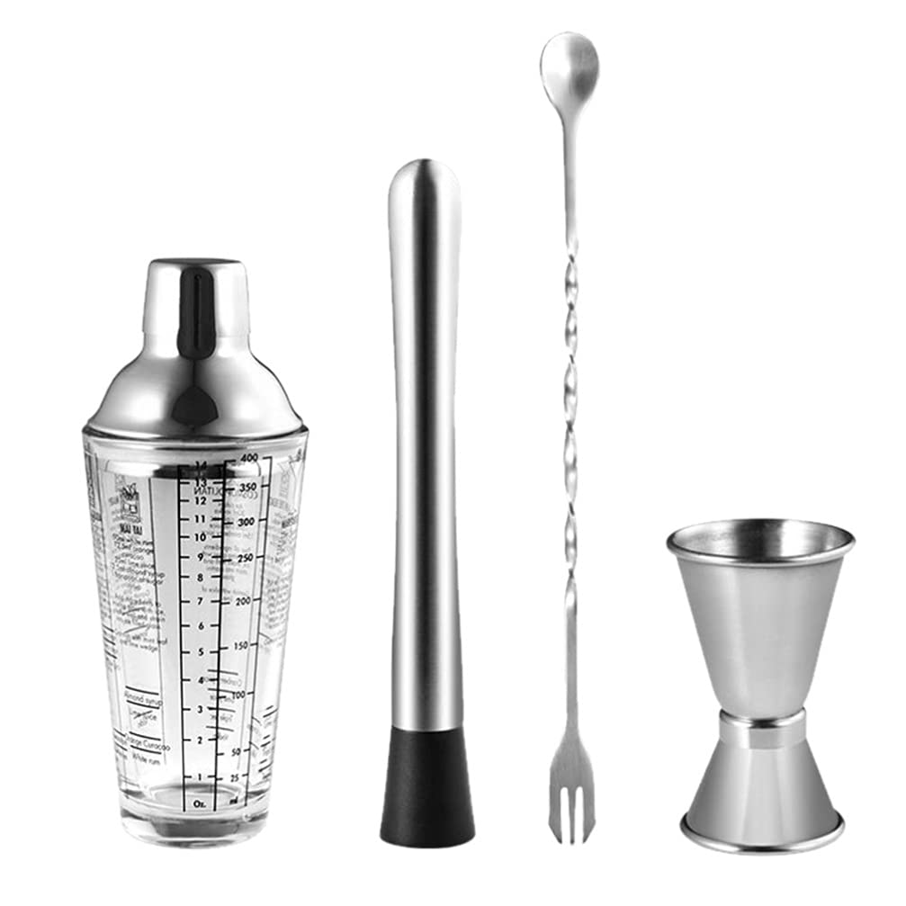 Cabilock 1set Utensili Per Cocktail Acciaio Inossidabile Accessori Per Cocktail Professionali Design Elegante e Stabile Facile Da Tenere e Utilizzare Ottimo Per Aperitivi e Feste
