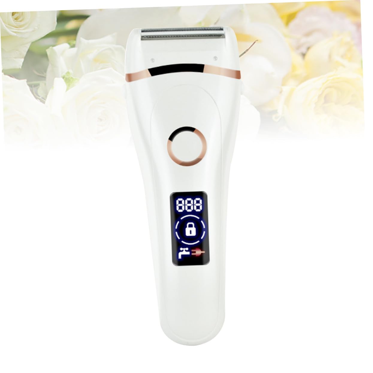 LIFKOME Recortadora De Pelo Eléctrica Para Mujer 1 Unidad Tamaño Compacto Usb Recargable Afeitadora Corporal Facial Ergonómica Portátil Para Depilación Segura