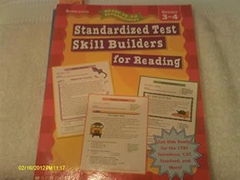 Paperback Standardized Test Skill-Builders for Reading Book