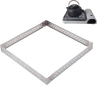 Parabrisas Para Cocina De Camping | Protección Viento Para Parrilla,Placa de cubierta plegable de acero inoxidable resistente al calor para cocinar al aire libre