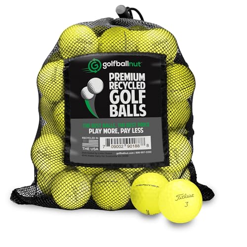 GolfBall Nut - 24 Recycled Golf Balls for Pro V1